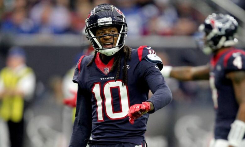 Kyle Phillips and DeAndre Hopkins