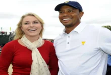 Tiger Woods and Lindsey Vonn