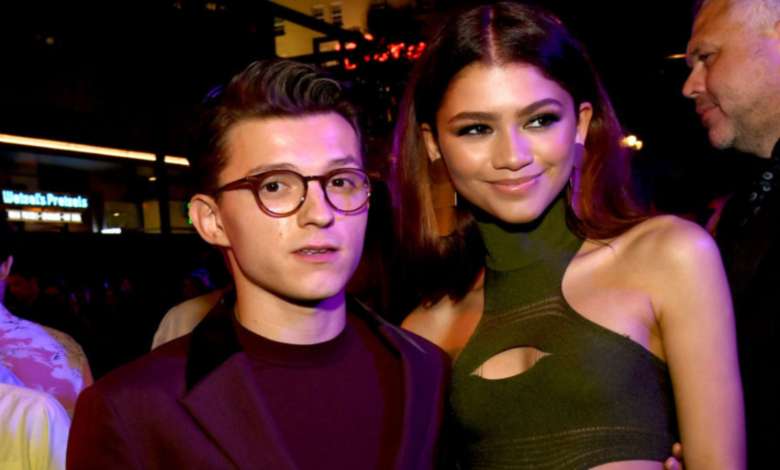 Zendaya and Tom Holland