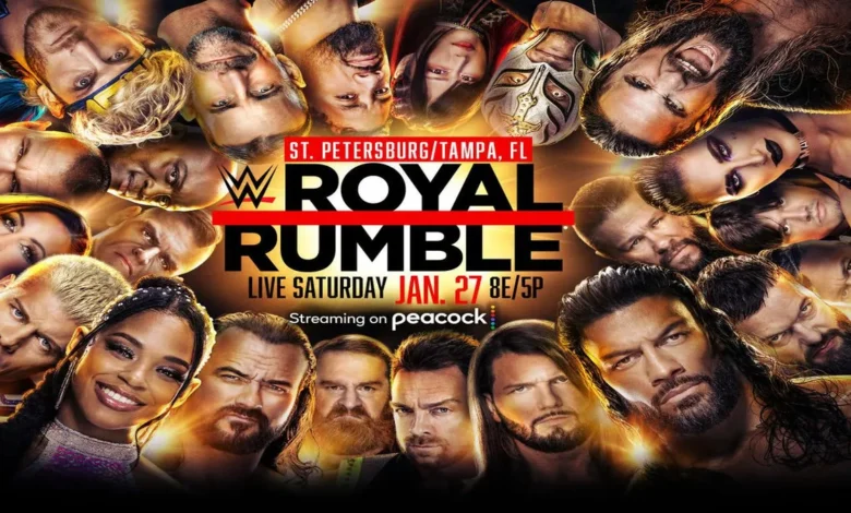 WWE Royal Rumble Match Card