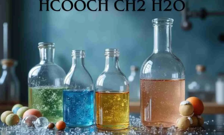 HCOOCH + CH₂ + H₂O