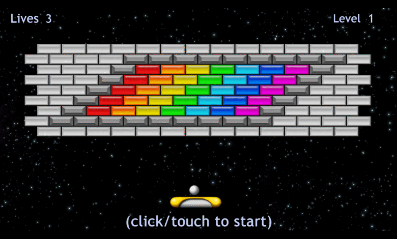 Google Block Breaker
