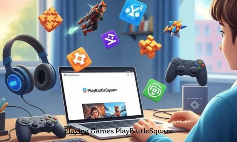 Playing Games PlayBattleSquare