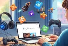 playing games on blog playbattlesquare