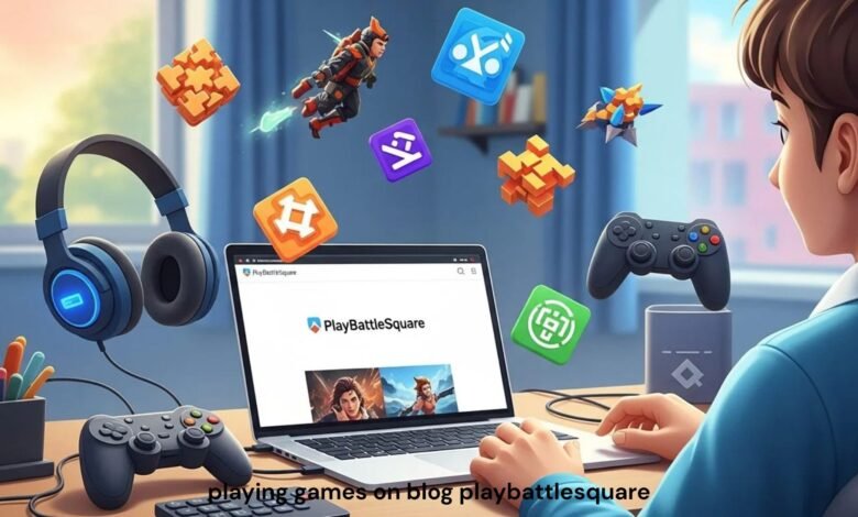 Playing Games on Blog PlayBattleSquare: A Smarter Way to Enjoy Online Gaming playing games on blog playbattlesquare
